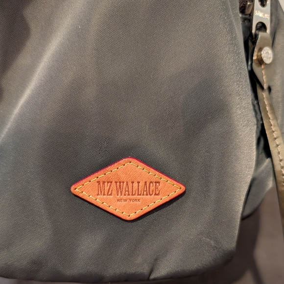 MZ Wallace Jane Tote - grey steal Bedford patent metallic - Picture 10 of 11